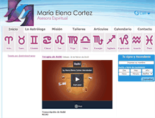 Tablet Screenshot of mariaelenacortez.com